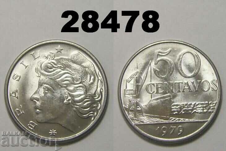 Brazilia 50 centavos 1979