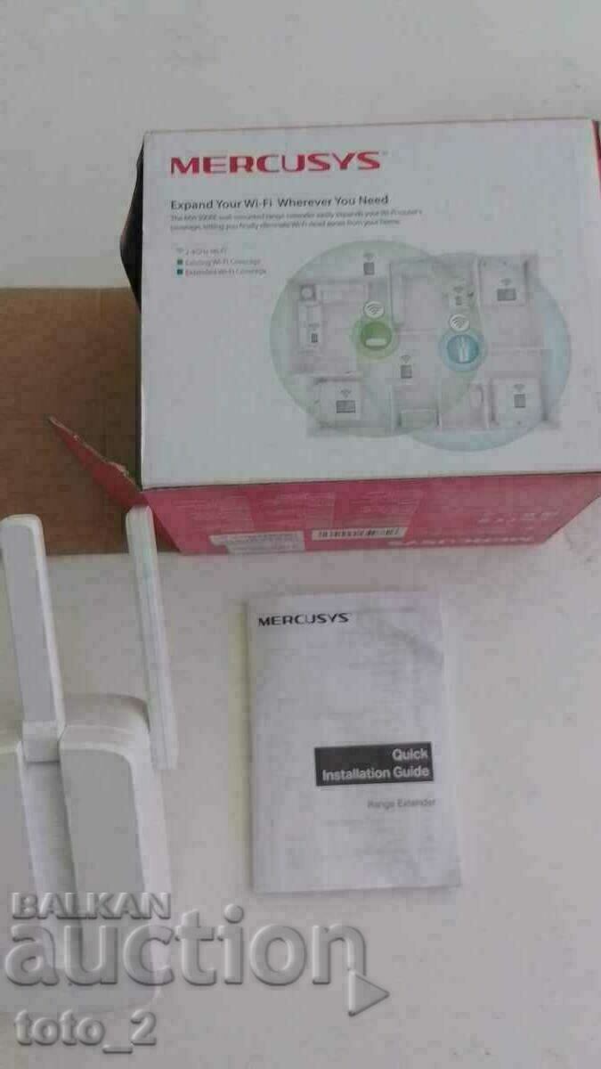 Livrarea AMPLIFICATOR pentru Internet, Repetor WiFi /MERCUSYS MW 300 RE/