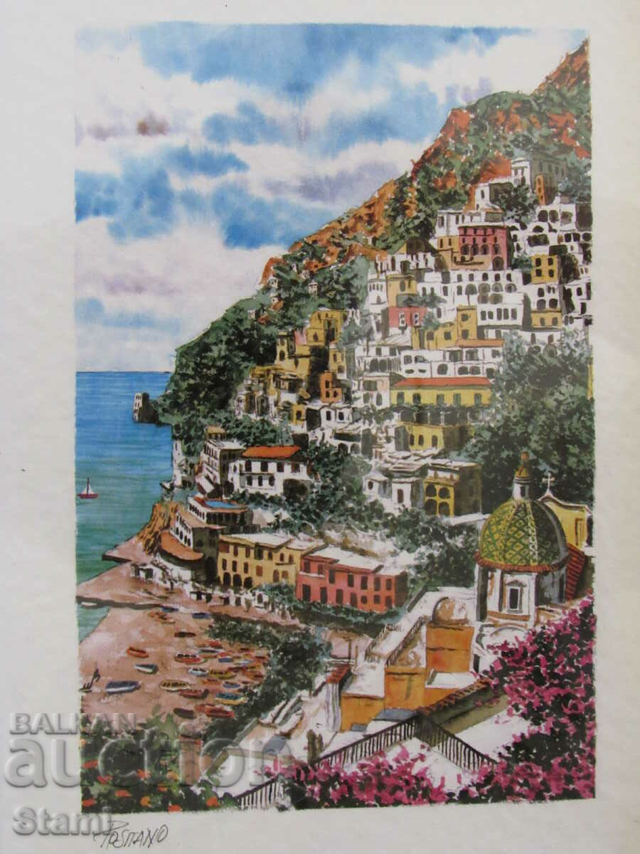 +Series of small framed paintings-Amalfi, Italy with price 26.50 BGN | € 13.55 +Series of small framed paintings-Amalfi, Italy with price 26.50 BGN | € 13.55