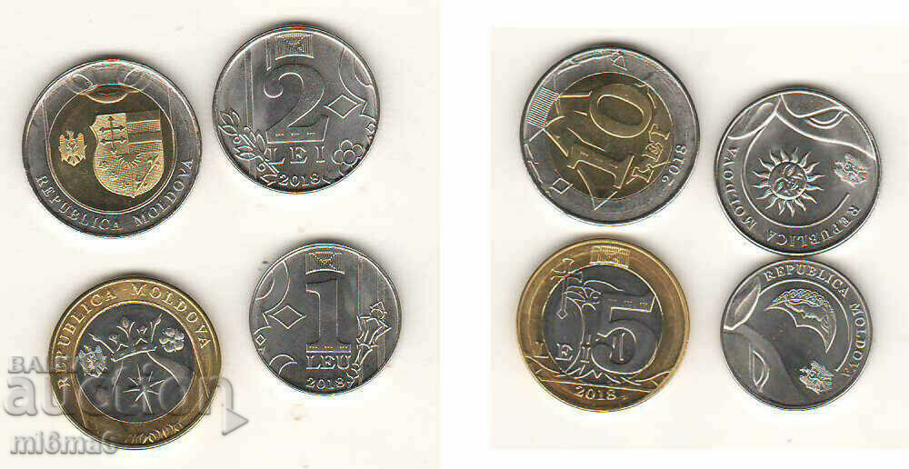 Coin set Moldova