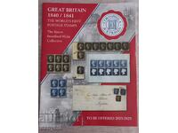 Philately - Brochure - The first stamps Great Britain 1840-1880