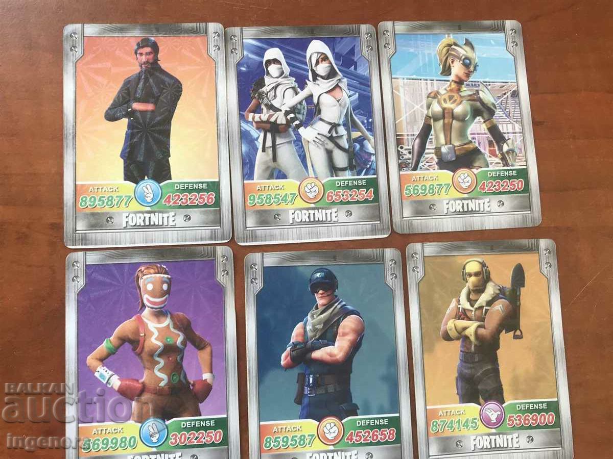 CARDS FORTNITE CARDS with price 4.00 BGN | € 2.05 CARDS FORTNITE CARDS with price 4.00 BGN | € 2.05