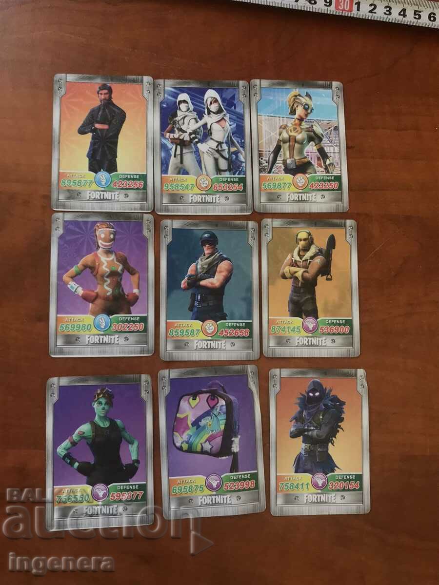 CARDS FORTNITE CARDS