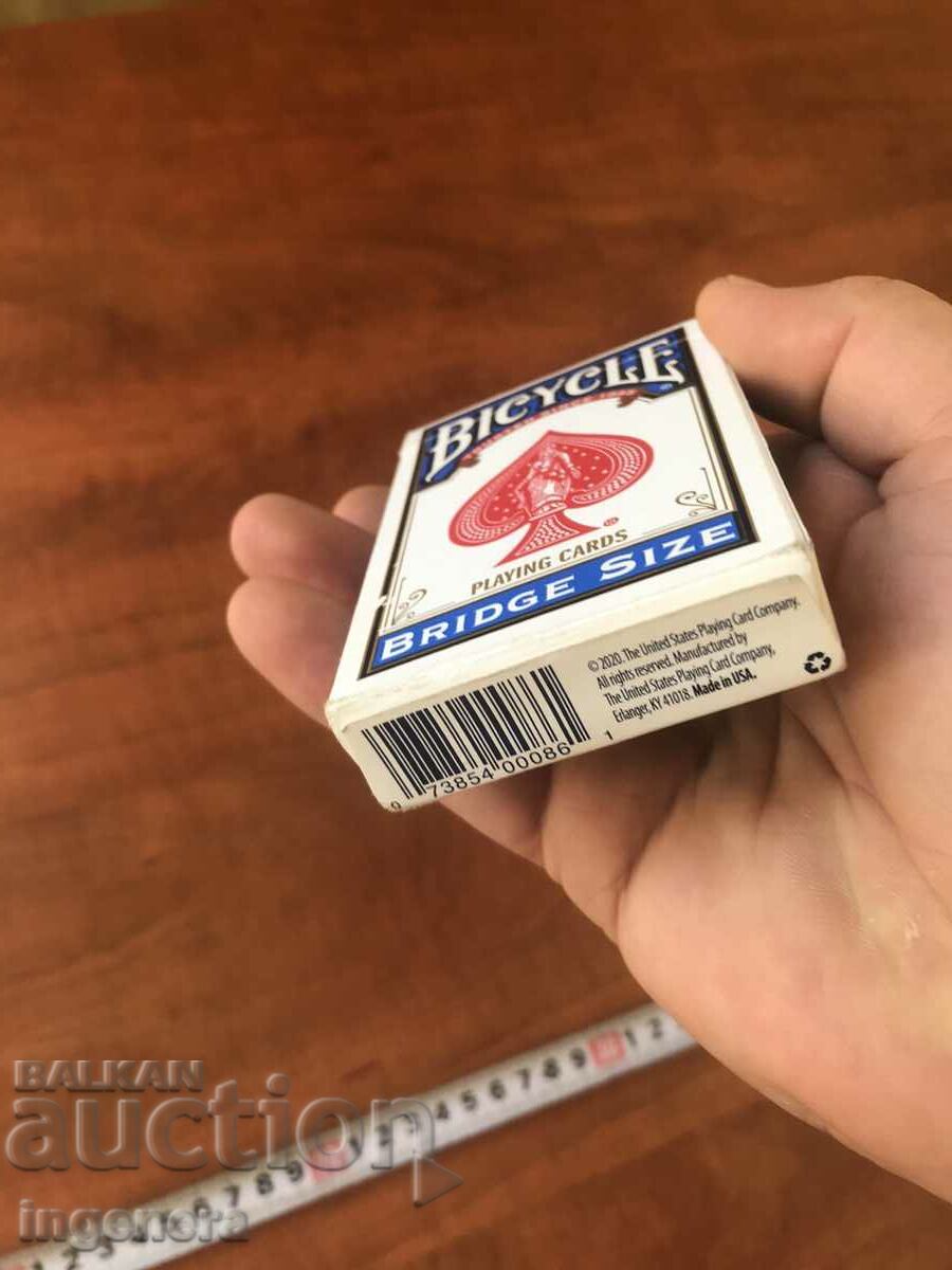 CARDS FOR BRIDGE DECK 52+4 PCS. with price 6.00 BGN | € 3.07 CARDS FOR BRIDGE DECK 52+4 PCS. with price 6.00 BGN | € 3.07