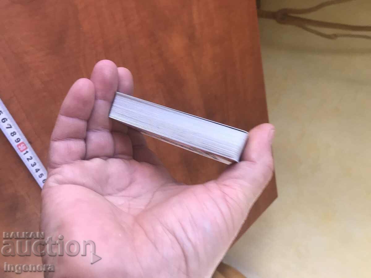 Delivery of CARDS FOR BRIDGE DECK 52+4 PCS. Delivery of CARDS FOR BRIDGE DECK 52+4 PCS.