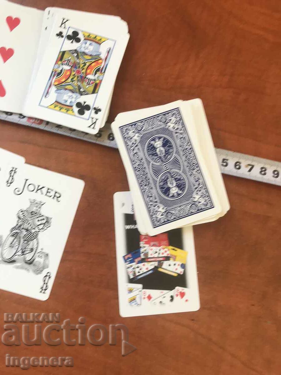 CARDS FOR BRIDGE DECK 52+4 PCS. - 6 CARDS FOR BRIDGE DECK 52+4 PCS. - 6