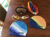 WATER SPORTS HATS GLASSES BALL