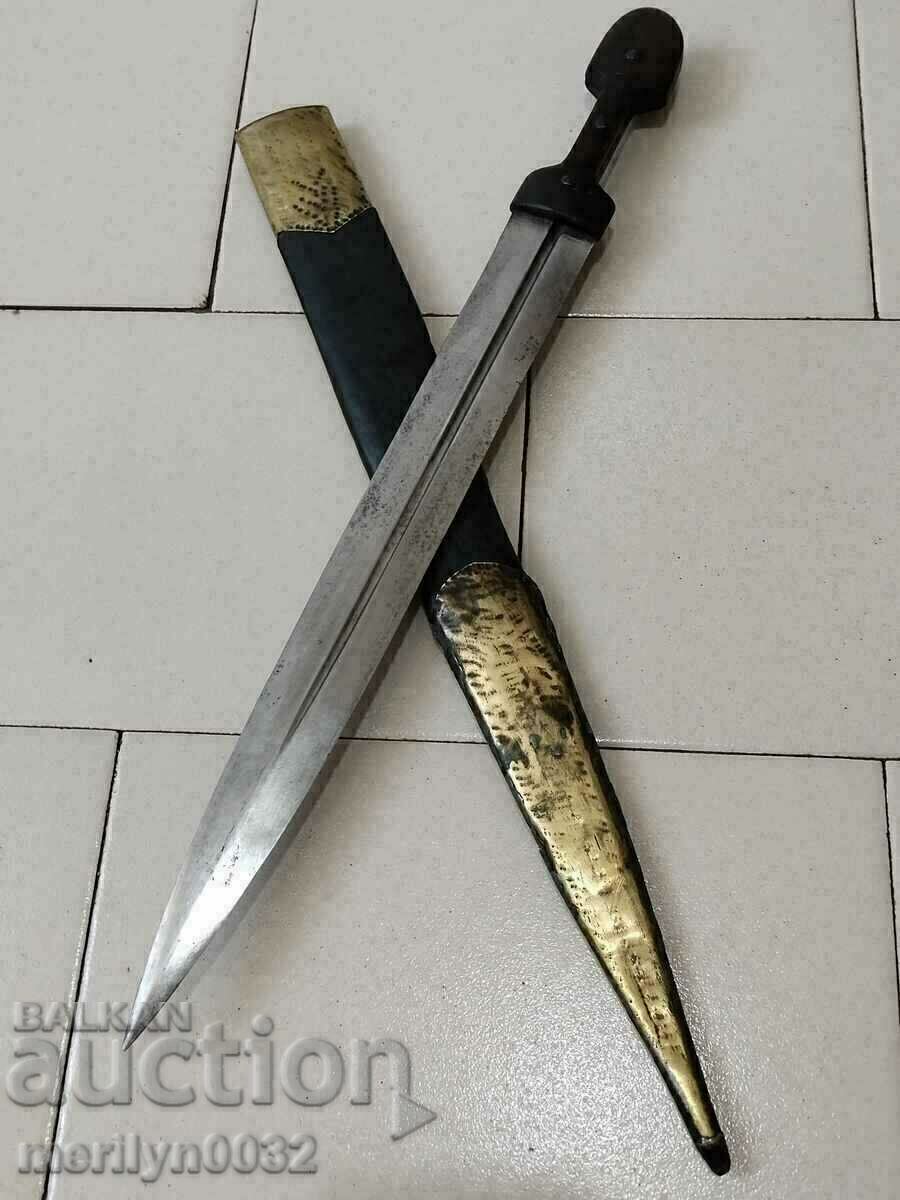 Auction Cossack Circassian haidushka Ottoman dagger ORIGINAL dagger knife Auction Cossack Circassian haidushka Ottoman dagger ORIGINAL dagger knife