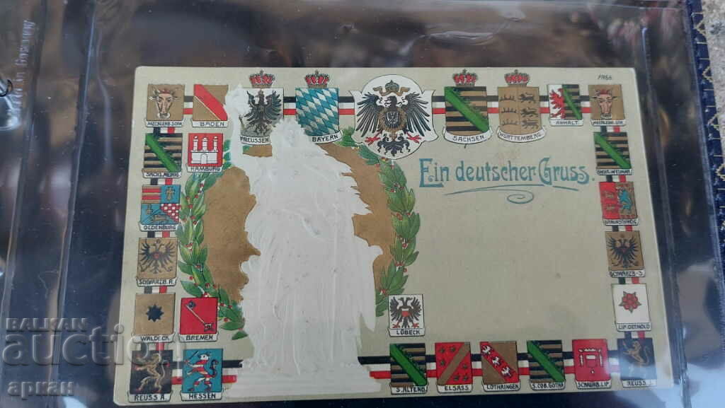 card Germania 1915