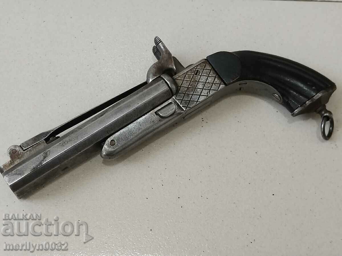 Auction Double-barrelled Lefouche rifle with bayonet 40-50 years of the 19th century ORIGINAL Auction Double-barrelled Lefouche rifle with bayonet 40-50 years of the 19th century ORIGINAL