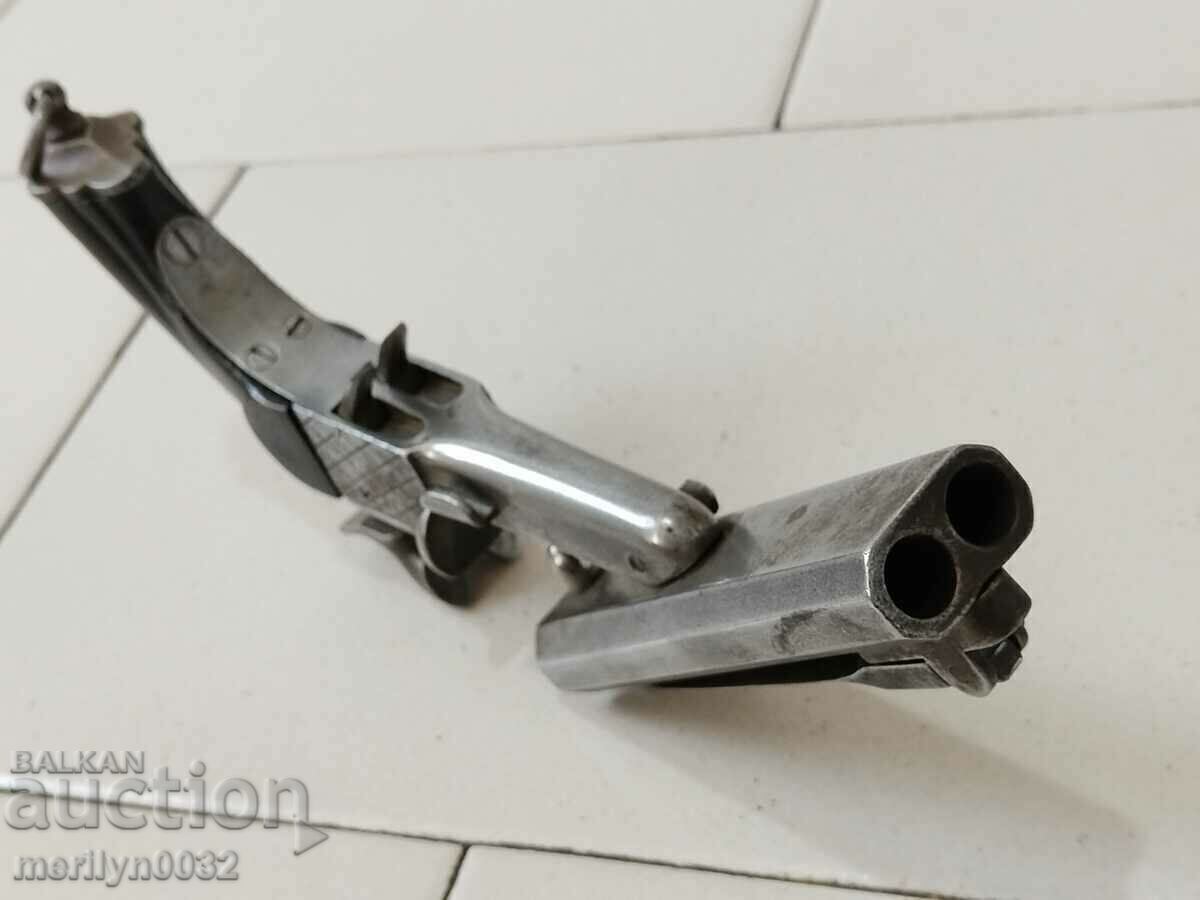 Delivery of Double-barrelled Lefouche rifle with bayonet 40-50 years of the 19th century ORIGINAL Delivery of Double-barrelled Lefouche rifle with bayonet 40-50 years of the 19th century ORIGINAL