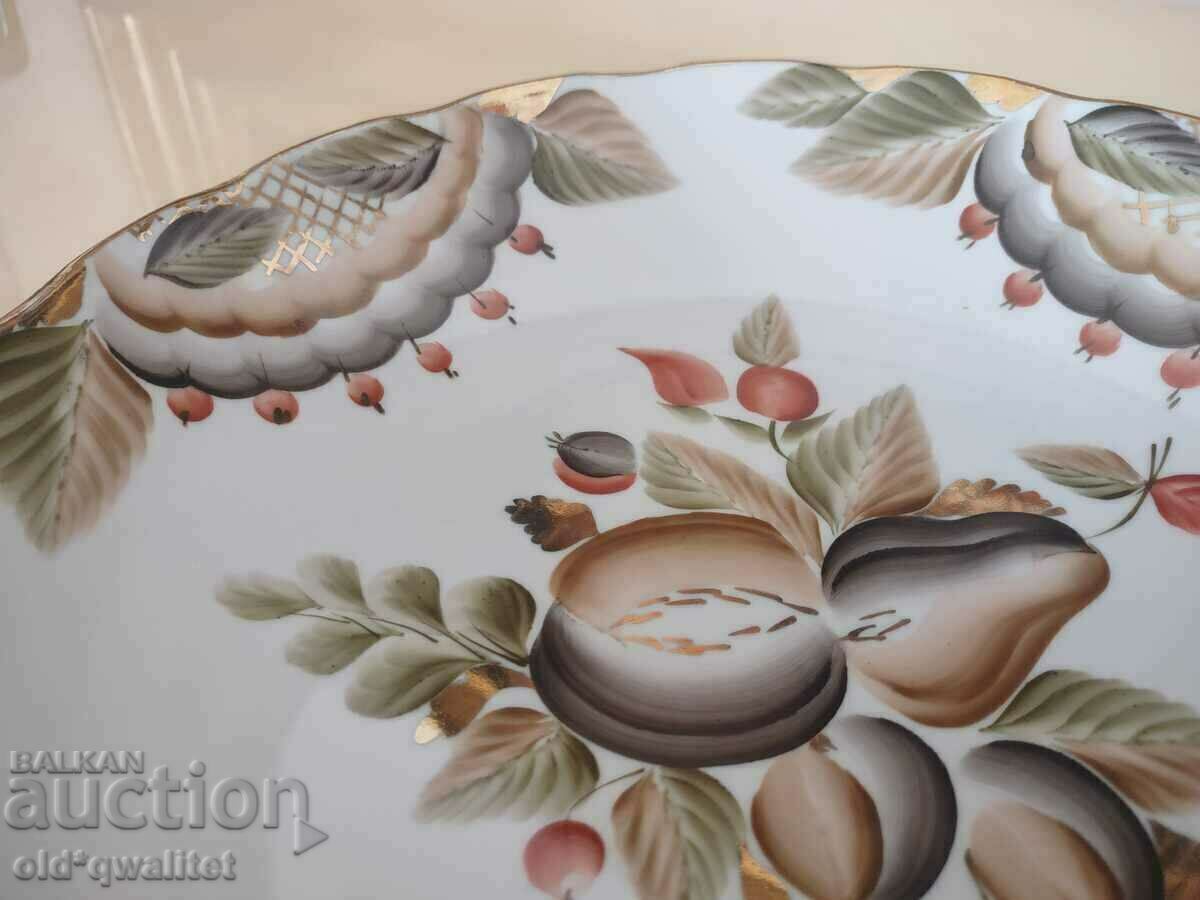 Livrarea Farfurie, portelan rusesc, pictat manual, marcat Livrarea Farfurie, portelan rusesc, pictat manual, marcat