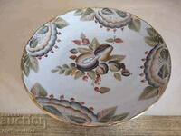 Plate, Russian porcelain, hand painted, marked