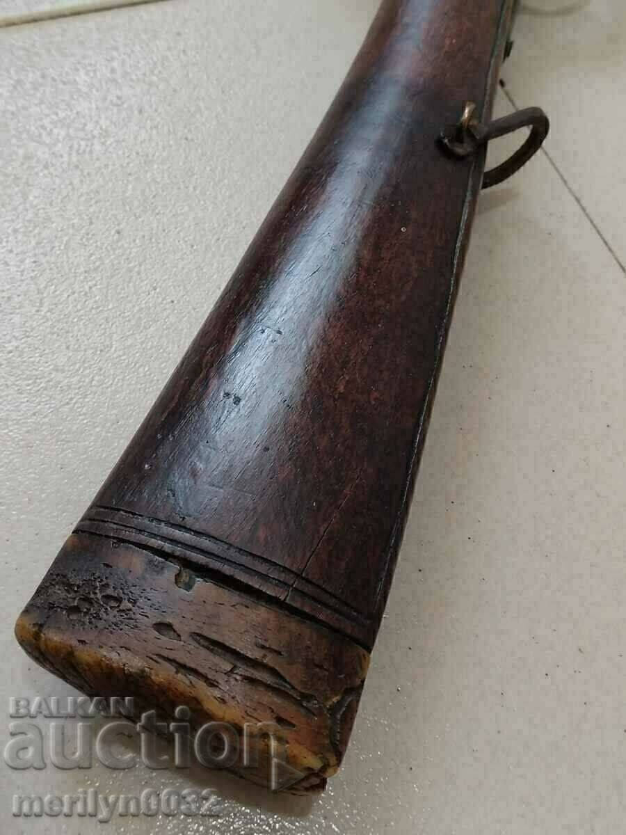Balkan flintlock damascus barrel musket early 19th century - 5 Balkan flintlock damascus barrel musket early 19th century - 5