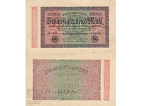 tino37- GERMANY - 20000 MARKS -1923 - XF