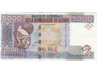 5000 franci 1998, Guineea