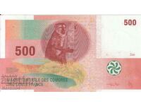 500 francs 2006, Comoros