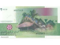 2000 francs 2005, Comoros