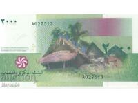 2000 φράγκα 2005, Κομόρες