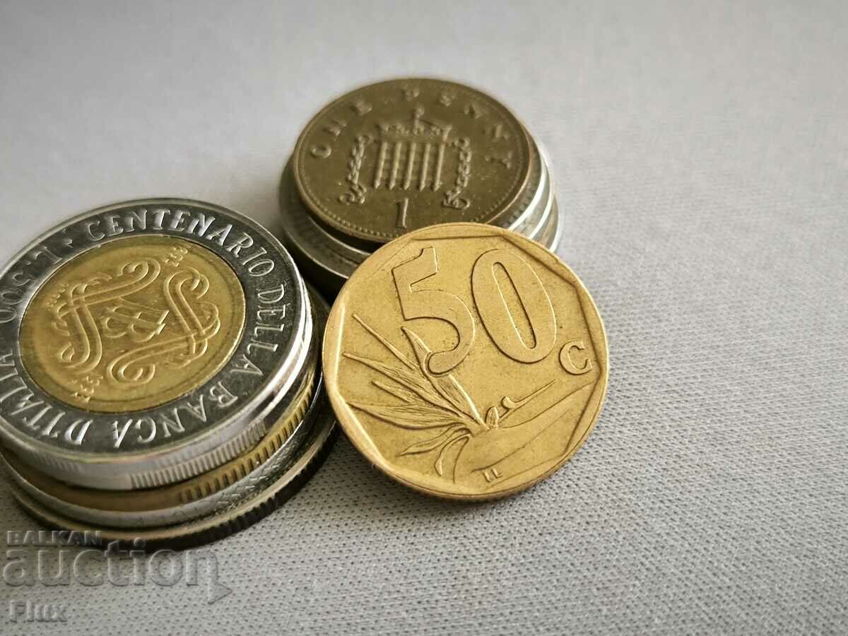 Monedă - Africa de Sud - 50 de cenți | 1996