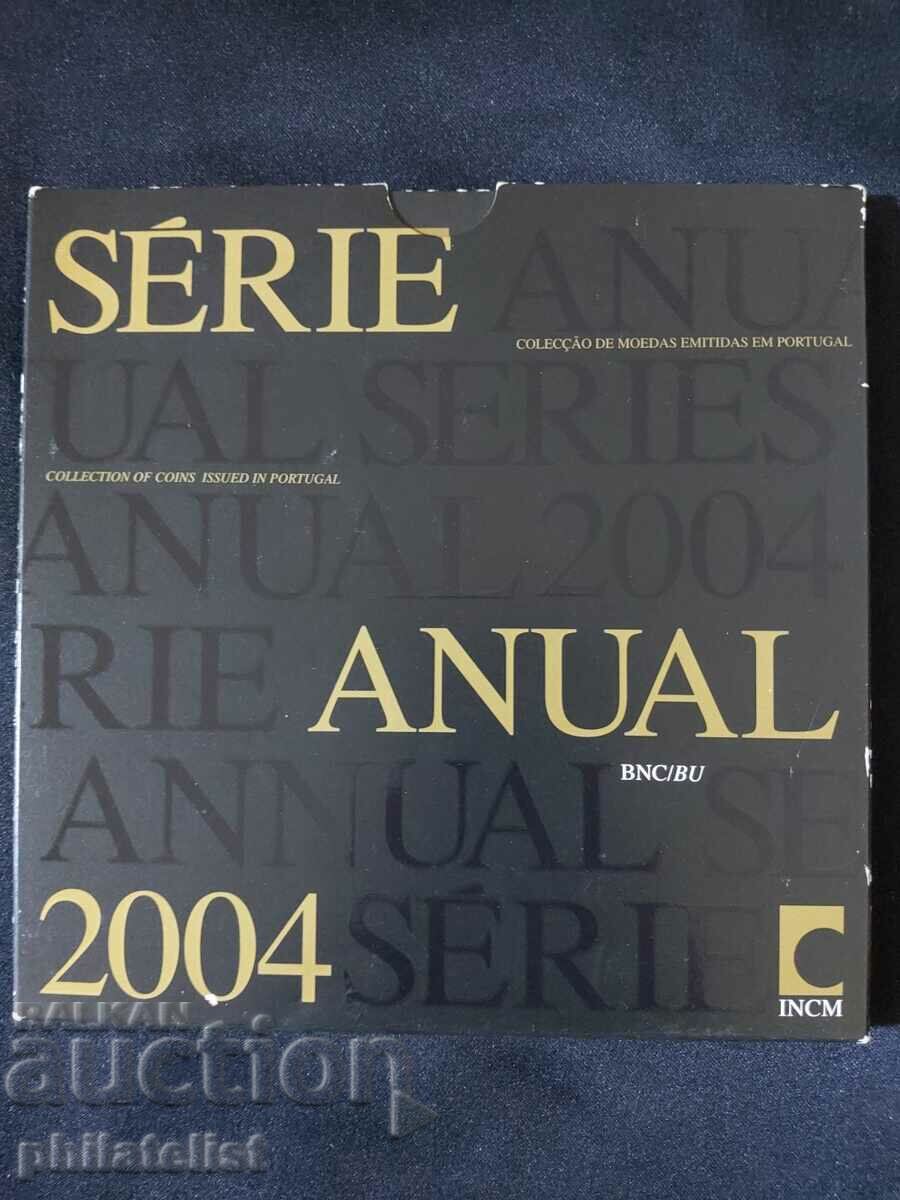 Portugal 2004 - bank euro set from 1 cent to 2 euro BU with price 80.00 BGN | € 40.90