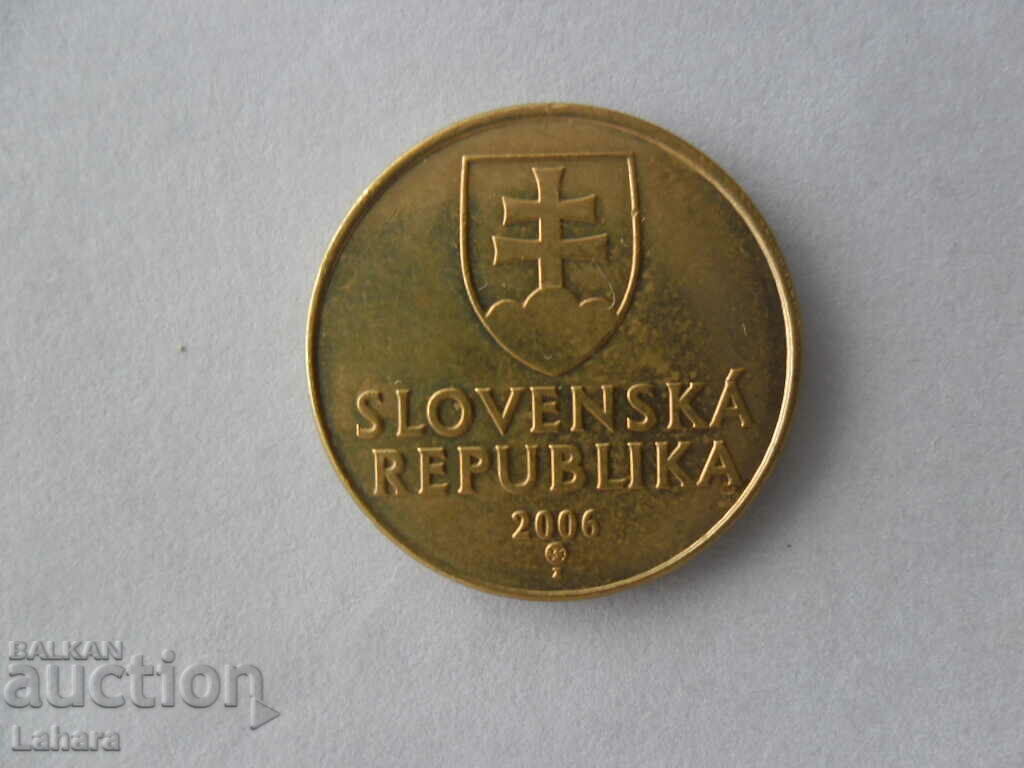 1 crown 2006 Slovakia with price 1.00 BGN | € 0.51