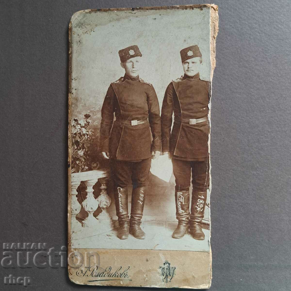 2nd Iskar Infantry Regiment 1897 soldiers old photo