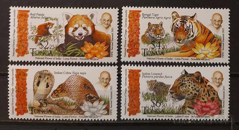 Tonga 2016 Personalities / Fauna / Animals 18 € MNH