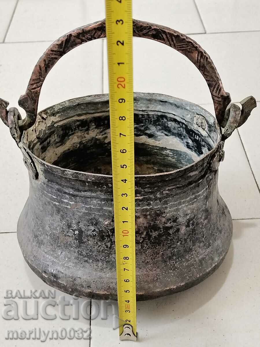 Livrarea Ibric vechi de cupru, cupru, ceaun, ceaun, vas de cupru Livrarea Ibric vechi de cupru, cupru, ceaun, ceaun, vas de cupru