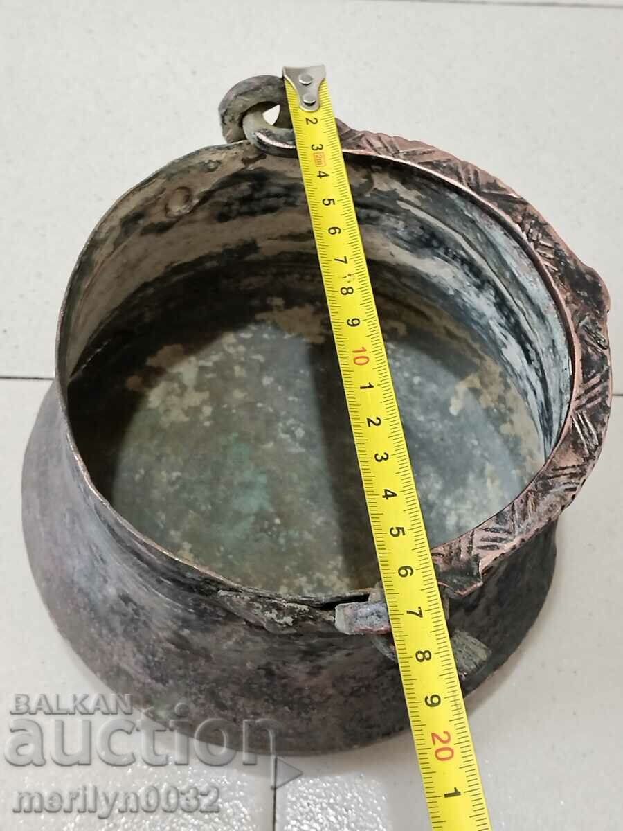 Ibric vechi de cupru, cupru, ceaun, ceaun, vas de cupru - 5 Ibric vechi de cupru, cupru, ceaun, ceaun, vas de cupru - 5