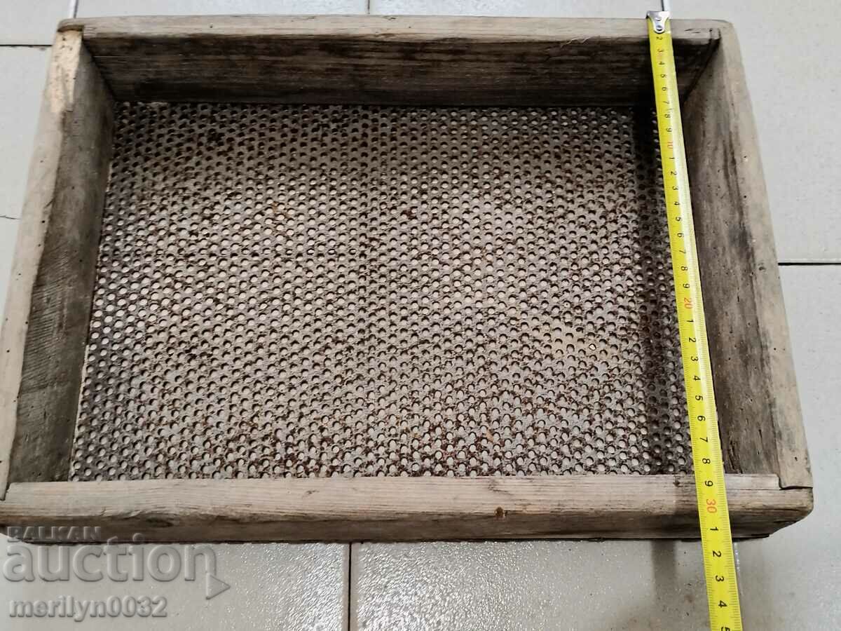 Old metal sieve primitive - 6 Old metal sieve primitive - 6