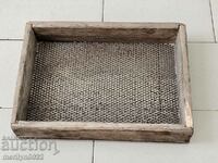 Old metal sieve primitive