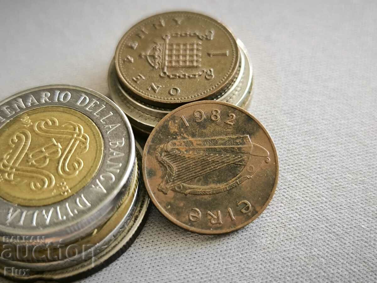 Монета - Ирландия - 1 пени | 1982г. с цена 1.75 лв. | € 0.89 Монета - Ирландия - 1 пени | 1982г. с цена 1.75 лв. | € 0.89