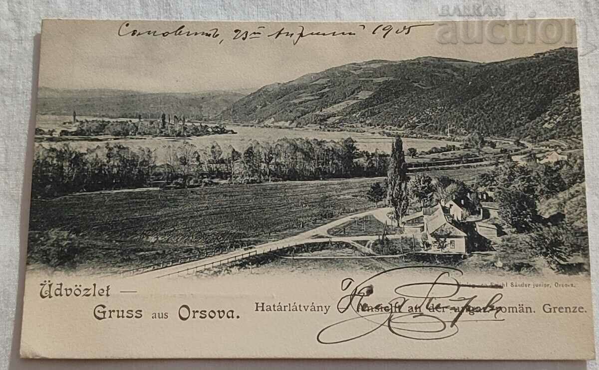 ORSOVA ORSHOVA ROMANIA 1905 P.K.