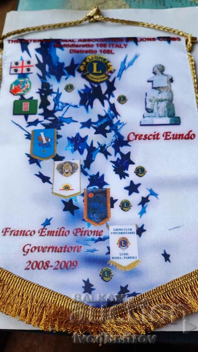 The International Association of Lions Clubs flag with price 3.65 BGN | € 1.87