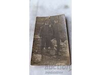 Photo Two soldiers on the southern front 1916 P S V