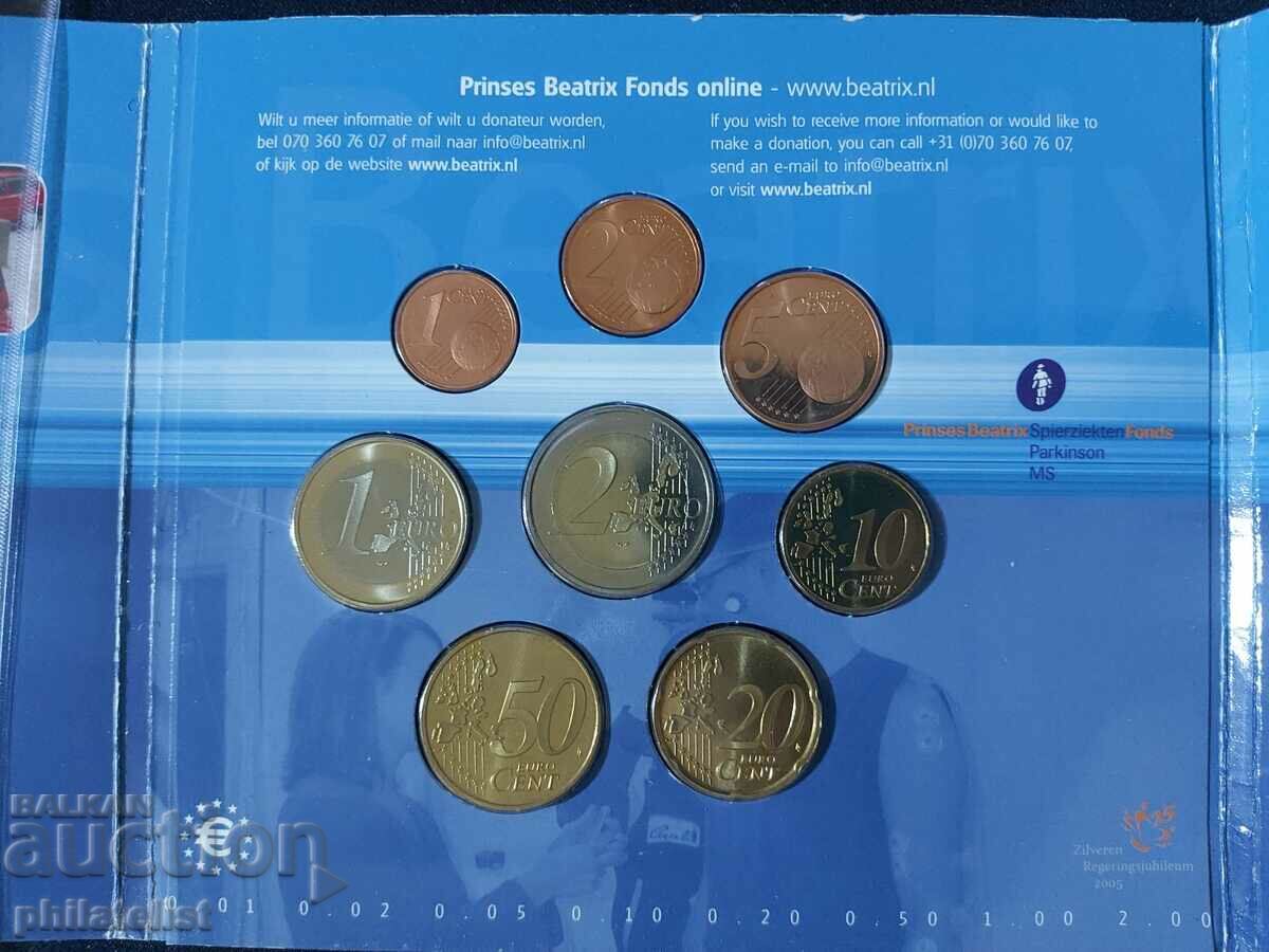 Нидерландия 2005 I - банков евро сет от 1 цент до 2 евро BU с цена 50.00 лв. | € 25.56 Нидерландия 2005 I - банков евро сет от 1 цент до 2 евро BU с цена 50.00 лв. | € 25.56