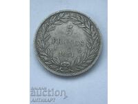 silver coin 5 francs France 1831 silver