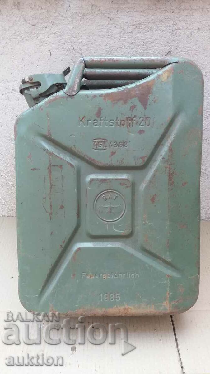 fuel canister BAT Bundeswehr 1985