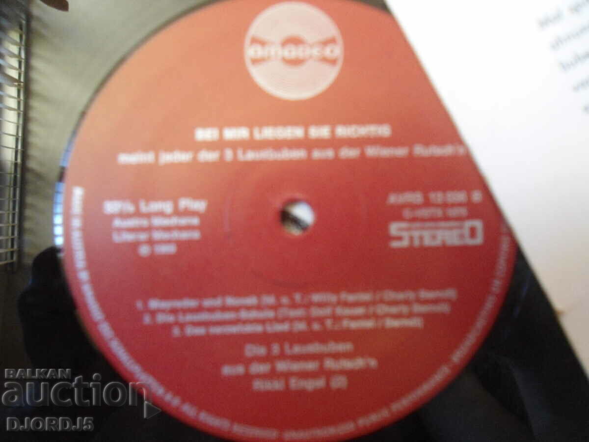 Delivery of Bei mir liegen Sie richfig, gramophone record, large Delivery of Bei mir liegen Sie richfig, gramophone record, large