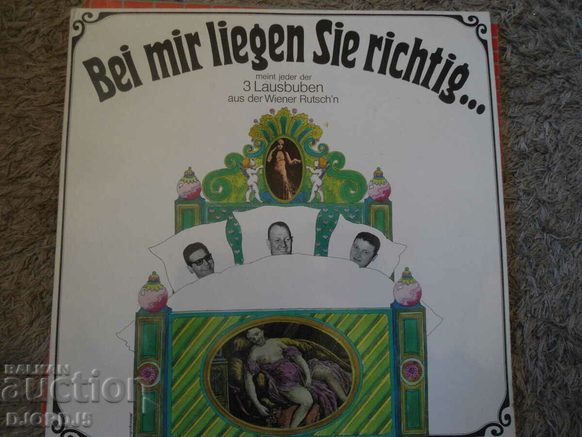 Bei mir liegen Sie richfig, record gramophone, large