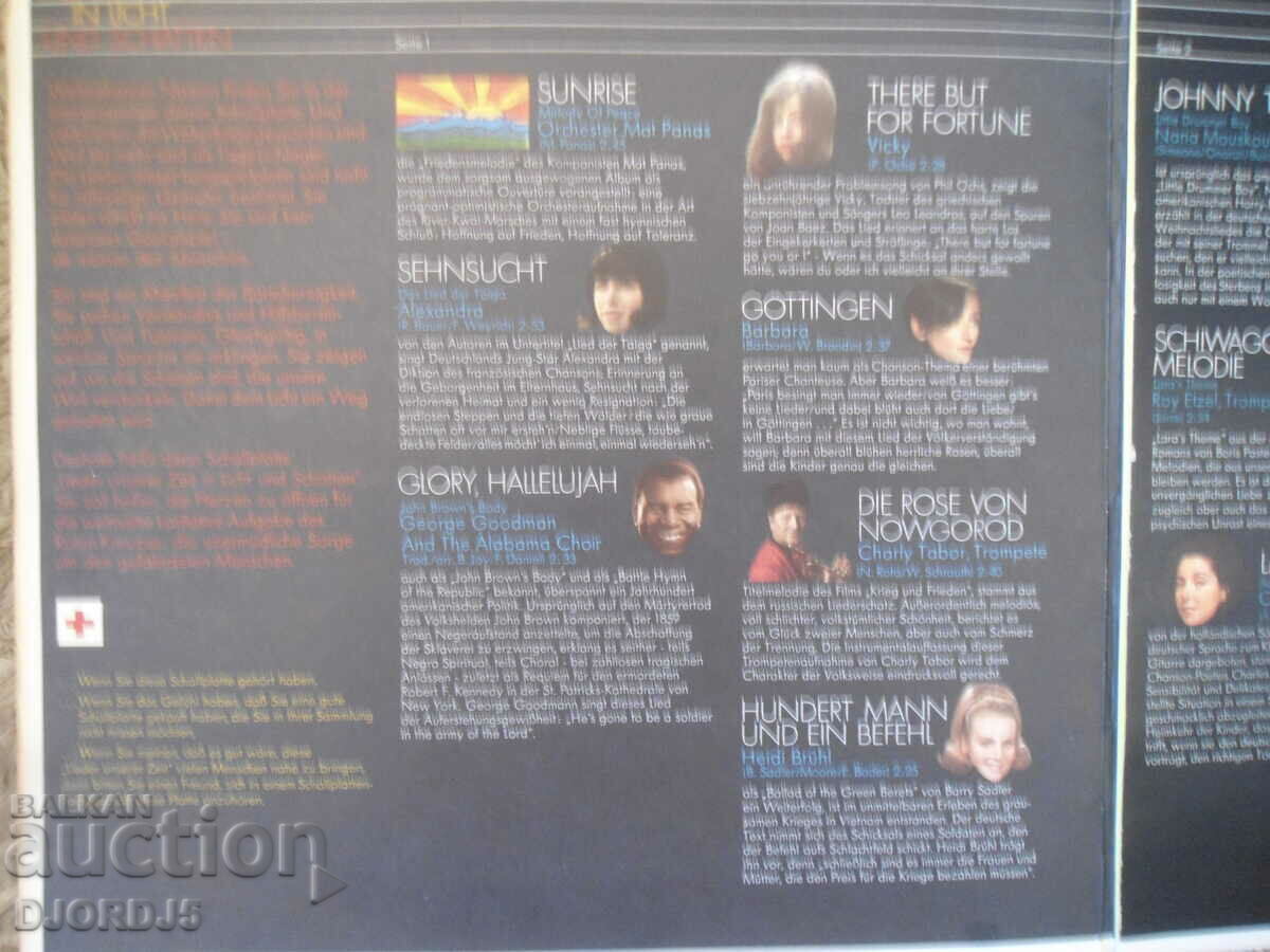 Auction LIEDER UNSERER ZEIT IN LICHT UND SCHATTEN, large Auction LIEDER UNSERER ZEIT IN LICHT UND SCHATTEN, large