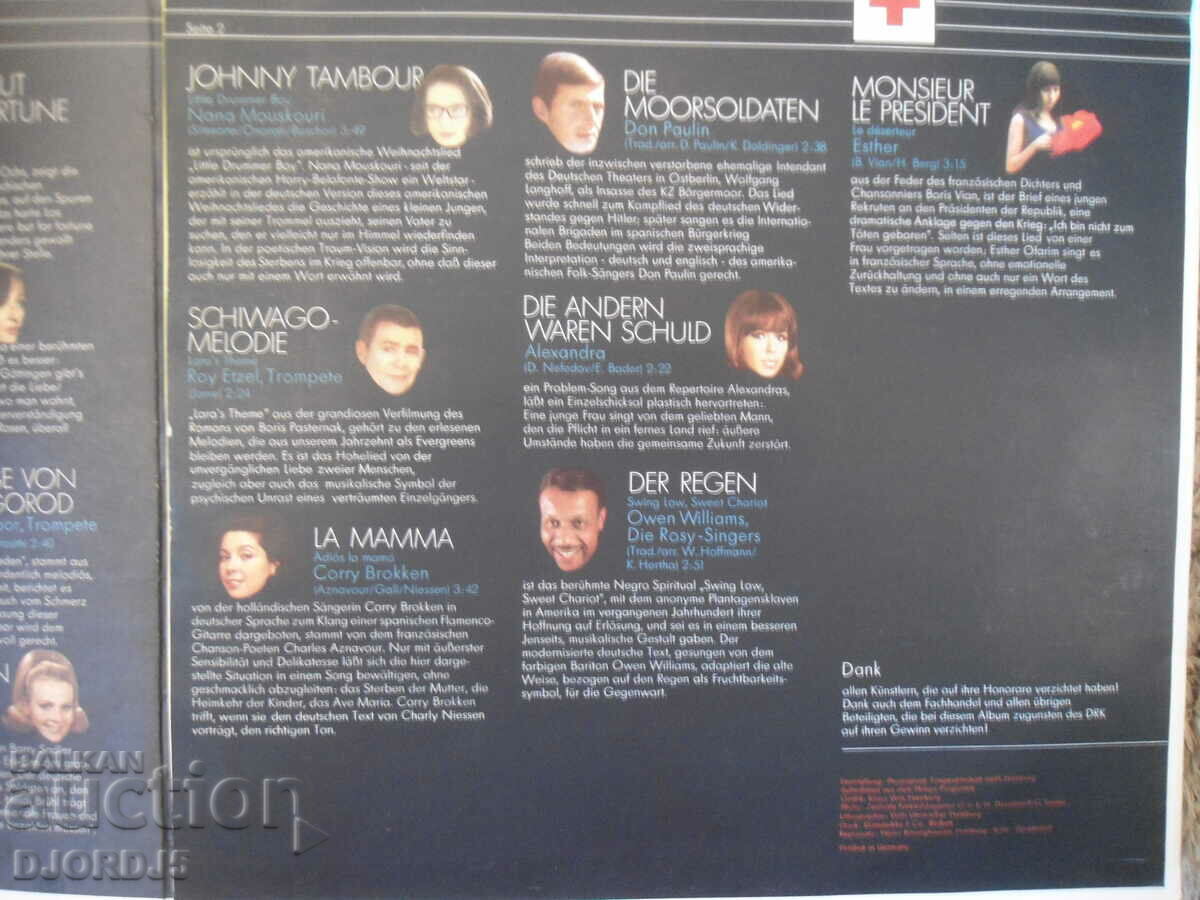 Delivery of LIEDER UNSERER ZEIT IN LICHT UND SCHATTEN, large Delivery of LIEDER UNSERER ZEIT IN LICHT UND SCHATTEN, large