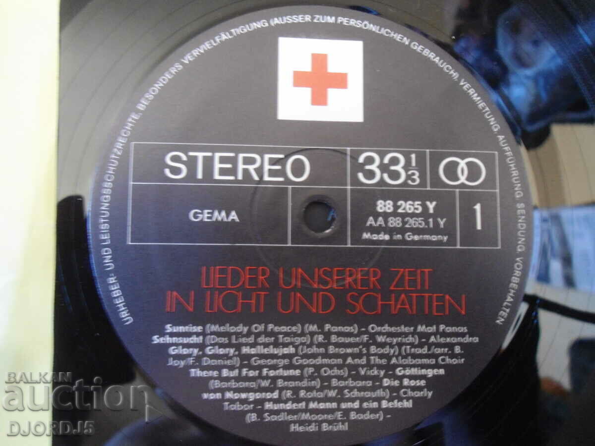 LIEDER UNSERER ZEIT IN LICHT UND SCHATTEN, large - 6 LIEDER UNSERER ZEIT IN LICHT UND SCHATTEN, large - 6