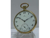 Swiss OMEGA OMEGA Gold plated pocket watch, Mechanical