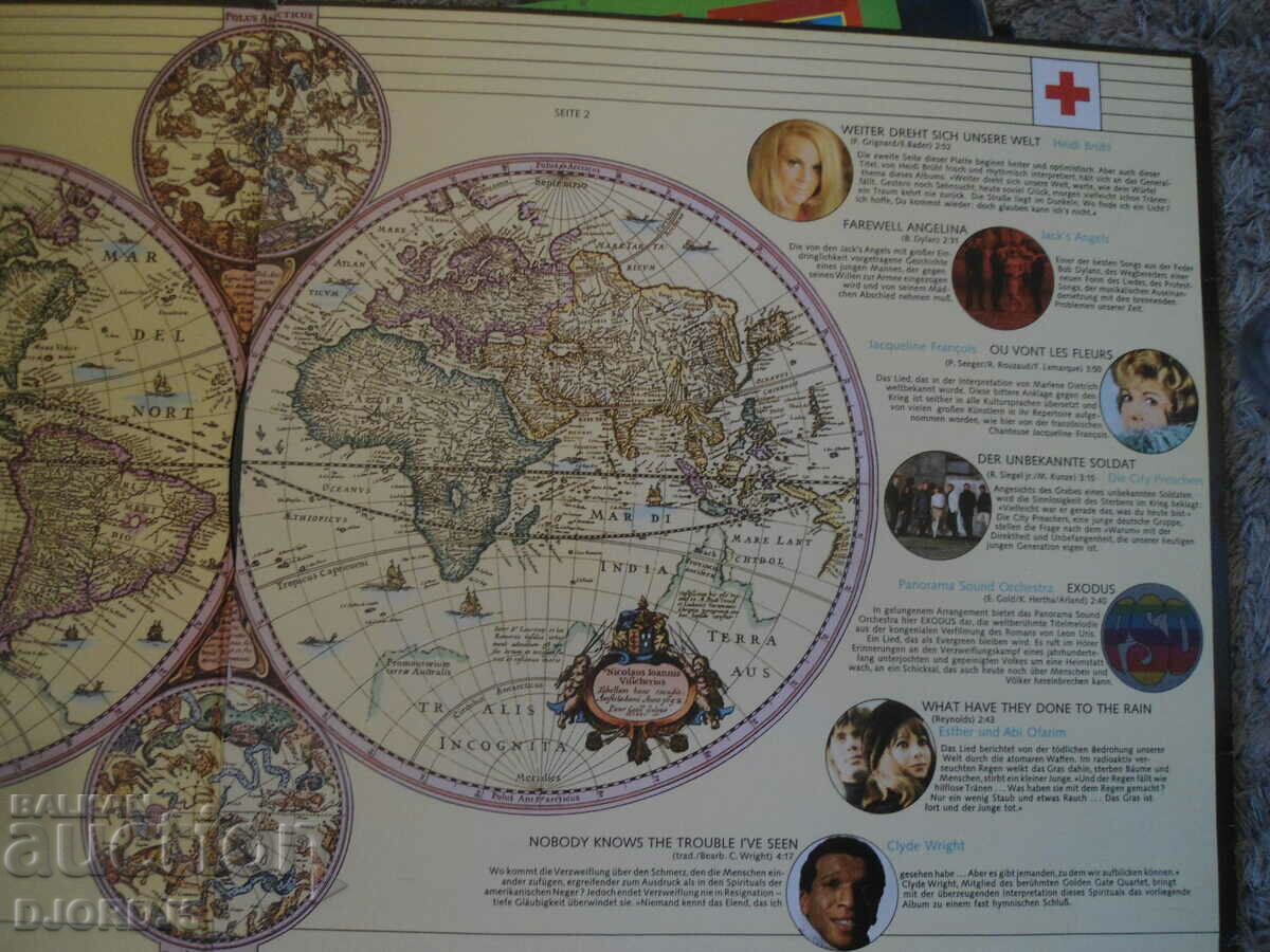 Delivery of LIEDER UNSERER WELT IN LICHT UND SCHATTEN, gramophone record Delivery of LIEDER UNSERER WELT IN LICHT UND SCHATTEN, gramophone record