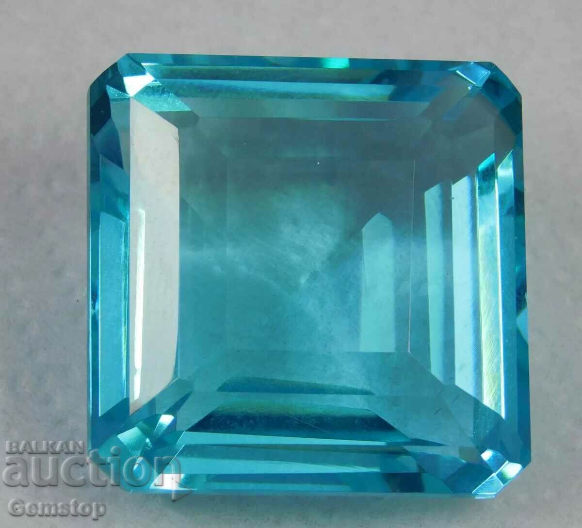 BZC! 87.10k natural aquamarine asher cert. VGTL of the 1st class!