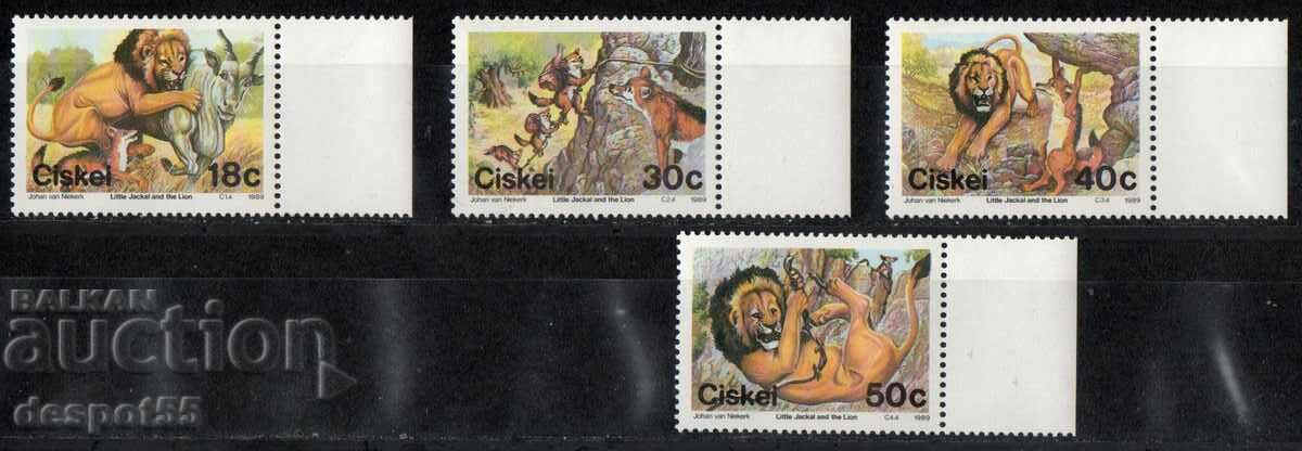 1989. Siskei. Folklore - The legend of the lion and the little jackal.