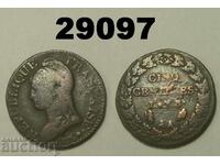 France 5 centimes 1799 Anne 8 AA