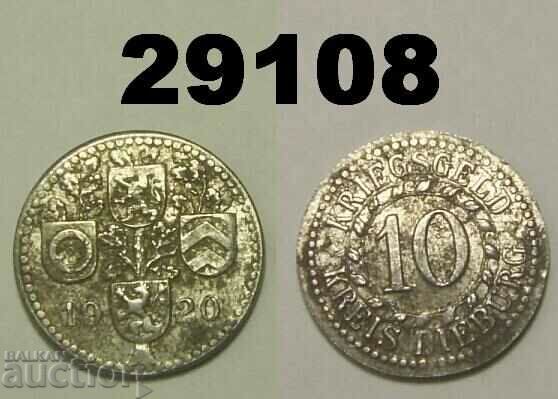 Dieburg 10 pfennig 1920 Fier